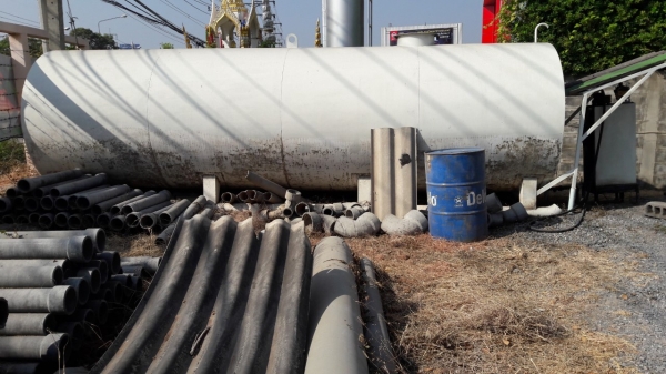 ถังน้ำมัน 15,000 ลิตร พร้อมหัวจ่ายสภาพดี