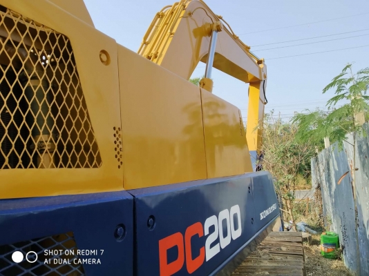 KOMATSU PC200-3 ทำสีมาใหม่ เก็บรั่วซึมแล้วสภาพสวย