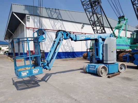 ขายรถกระเช้าไฟฟ้า 9เมตร GENIE Z-30/20N ปี2007 เก่าญี่ปุ่น  ประหยัดกว่ามือ1ไปกว่า 70\%