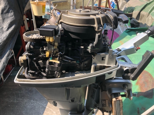 ขายเครื่องเรือ Honda 15 แรง หาง 17 เก่าญี่ปุ่น ราคา 38,000 ขายเครื่องเรือ Honda 15 แรง หาง 17 เก่าญี่ปุ่น ราคา 38,000
