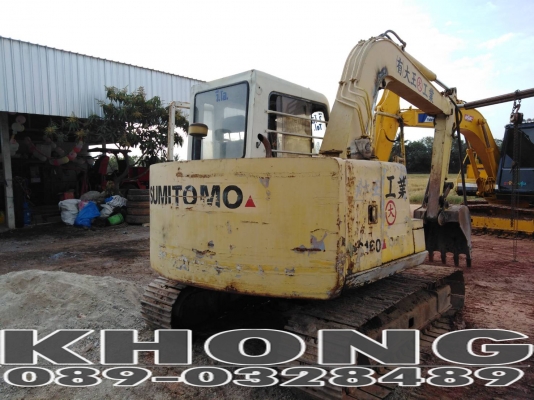 ขายด่วน รถแบคโฮ Sumitomo pc60f2 ปั้มนิ้ว เครือง ช่วงล่าง พร้อมใช้ มีเอกสารซื้อขาย เพียง 280000 บาท