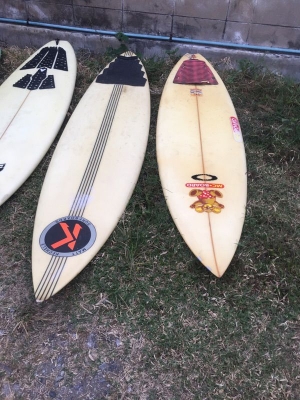 ขายกระดานโต้คลื่น Surfboards วินเทจ มา 4ตัว ขายกระดานโต้คลื่น Surfboards วินเทจ มา 4ตัว