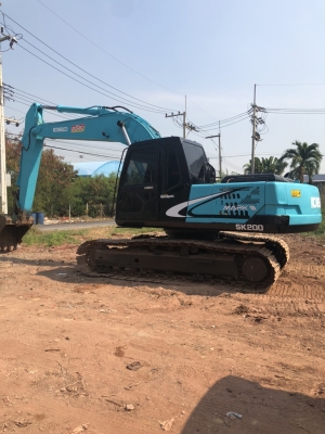 มีVDO KOBELCO SK200-3 เครื่องใหม่ ปั้มใหม่ เฟลมสวย ช่างล่างเต็ม แอร์เย็นเอกสารซื้อขาย