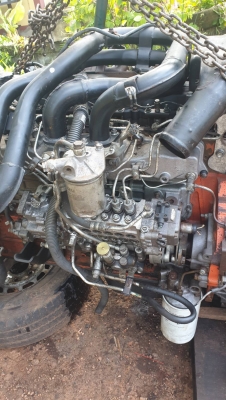 มี VDO เครื่องISUZU 6HE1 เทอร์โบว์อินเตอร์ พร้อมหม้อน้ำอินเตอร์คูลเลอร์ พร้อมใบอินวอยแบบ32นำเข้าถูกต้อง