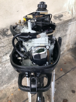 ขาย เครื่องเรือ Suzuki 5 แรง สี่จังหวะหางยาว เก่าญี่ปุ่น ราคา 19,500 ขาย เครื่องเรือ Suzuki 5 แรง สี่จังหวะหางยาว เก่าญี่ปุ่น ราคา 19,500
