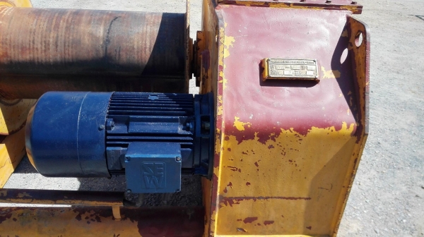 กว้านสลิงไฟ้ฟ้าของเยอรมัน B W 10 Made in GERMANY ขนาด 10000 kg ( 10 ton ) Roll สลิงม้วนยาวเกิน 500 m มอเตอร์ Sew Eurodrive 20 HP