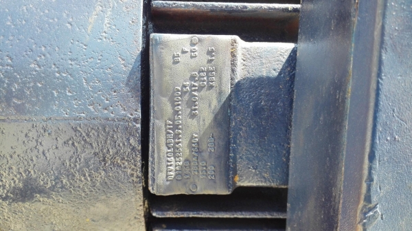 กว้านสลิงไฟ้ฟ้าของเยอรมัน B W 10 Made in GERMANY ขนาด 10000 kg ( 10 ton ) Roll สลิงม้วนยาวเกิน 500 m มอเตอร์ Sew Eurodrive 20 HP