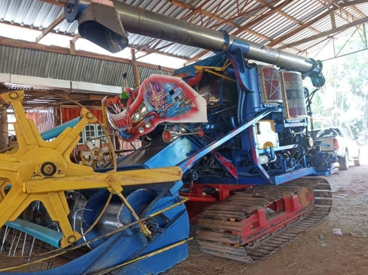 ขายรถเกี่ยวข้าวไทยเส็งยนต์ เดี่ยวทรนงปี55 ทรานฟาเมอร์เครื่องHINO JO8Cโบว์ ปั๊ม23ตัวเดิน12พร้อทำงาน ขายรถเกี่ยวข้าวไทยเส็งยนต์ เดี่ยวทรนงปี55 ทรานฟาเมอร์เครื่องHINO JO8Cโบว์ ปั๊ม23ตัวเดิน12พร้อทำงาน