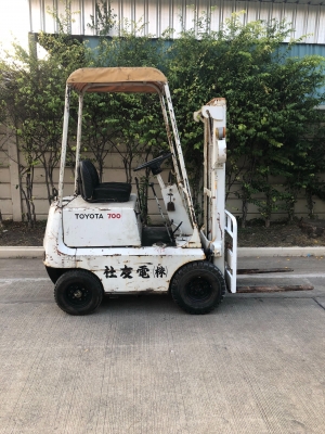 ขาย รถโฟล์คลิฟท์ Toyota FG 700 เก่าญี่ปุ่น ราคา 58,000