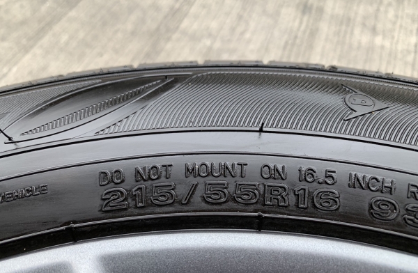 ล้อแม็กป้ายแดง Honda Civic FC 2019 ขอบ 16 สีเทากัน พร้อมยางป้ายแดง 215-55-16 Dunlop ปี 19 ใหม่ยกห้าง สวยกริ๊บ