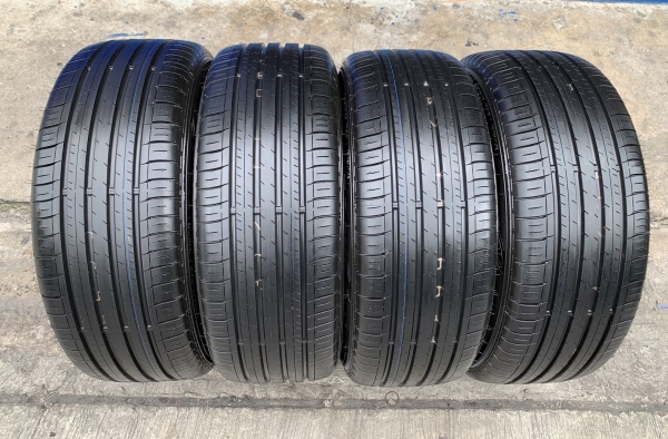 ล้อแม็กป้ายแดง Honda Civic FC 2019 ขอบ 16 สีเทากัน พร้อมยางป้ายแดง 215-55-16 Dunlop ปี 19 ใหม่ยกห้าง สวยกริ๊บ