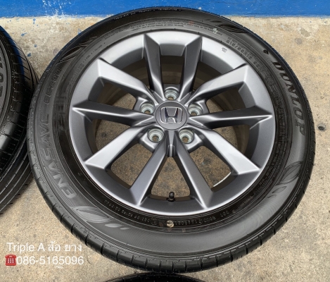 ล้อแม็กป้ายแดง Honda Civic FC 2019 ขอบ 16 สีเทากัน พร้อมยางป้ายแดง 215-55-16 Dunlop ปี 19 ใหม่ยกห้าง สวยกริ๊บ ล้อแม็กป้ายแดง Honda Civic FC 2019 ขอบ 16 สีเทากัน พร้อมยางป้ายแดง 215-55-16 Dunlop ปี 19 ใหม่ยกห้าง สวยกริ๊บ