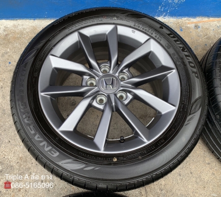 ล้อแม็กป้ายแดง Honda Civic FC 2019 ขอบ 16 สีเทากัน พร้อมยางป้ายแดง 215-55-16 Dunlop ปี 19 ใหม่ยกห้าง สวยกริ๊บ ล้อแม็กป้ายแดง Honda Civic FC 2019 ขอบ 16 สีเทากัน พร้อมยางป้ายแดง 215-55-16 Dunlop ปี 19 ใหม่ยกห้าง สวยกริ๊บ
