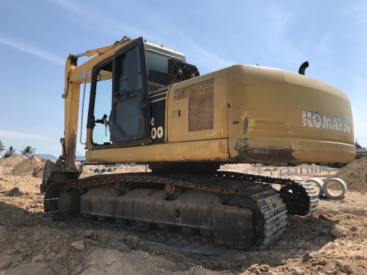 Komatsu pc200-7 เล่มทะเบียน เครื่องดี ปั้มแรง โซ่หนา