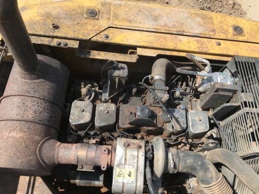Komatsu pc200-7 เล่มทะเบียน เครื่องดี ปั้มแรง โซ่หนา