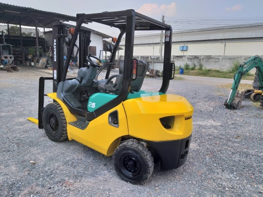 ขายรถยก KOMATSU FD25-16 เครื่องดีเซล 4D94E เสาสูง 3 เมตร ยกได้ 2.5 ตัน เกียร์ออโต้ รถนอกนำเข้า ติดต่อ 063-5628992