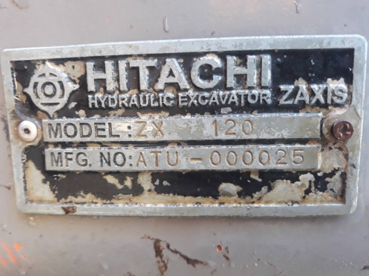 Hitachi ZX120-1ใช้งาน12372ช.ม บูมปลายยาวพิเศษ ไฟฟ้าครบ แน่นทุกจุด เอกสารเล่มทะเบียน Hitachi ZX120-1ใช้งาน12372ช.ม บูมปลายยาวพิเศษ ไฟฟ้าครบ แน่นทุกจุด เอกสารเล่มทะเบียน