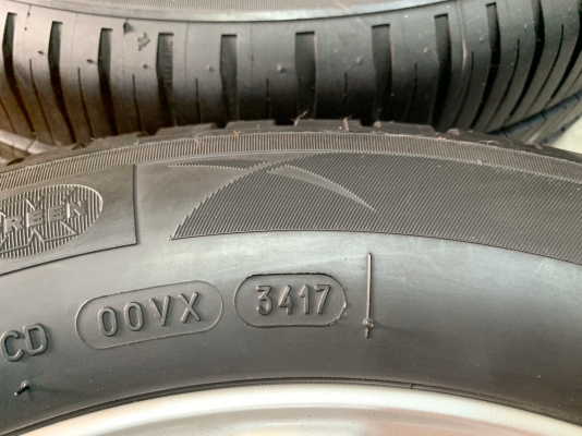 ล้อแม็ก Honda Brio ขอบ 14 พร้อมยาง 175-65-14 Michelin ปี 17
