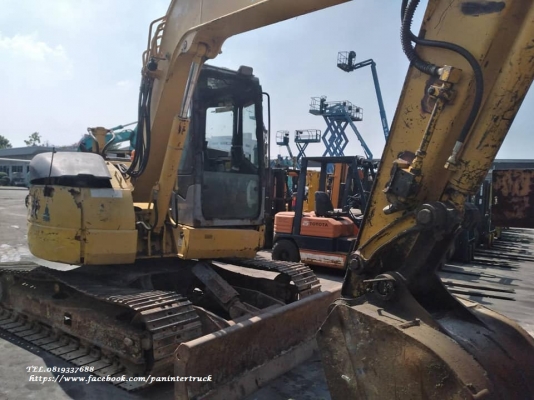 !!Shock SALE !!ลดกระหน่ำ*รถขุด KOMATSU PC78US-6NO คอนโทรลน้ำมัน ,ปั๊มนิ้ว ,แทรคเหล็ก,ใบมีดดัน , มีตู้ /มีเก๋ง ,มีลายหัวเจาะ