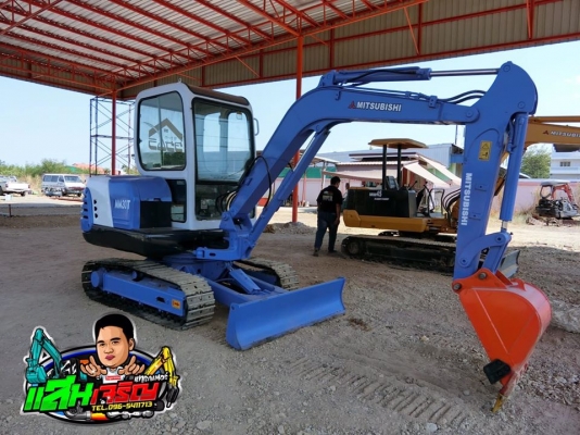 ขายรถขุด MITSUBISHI MM30T ‼️ รถเก่านอกสภาพสวย เครื่องปั้มดี ระบบนิ่ม เอวแน่น ช่วงล่างเต็ม แทรคเหล็กใหม่ ทำสีใหม่ เช็คบูสสลัก เช็ครั่วซึ่ม พร้อมใช้งาน เอกสารอินวอยครบ