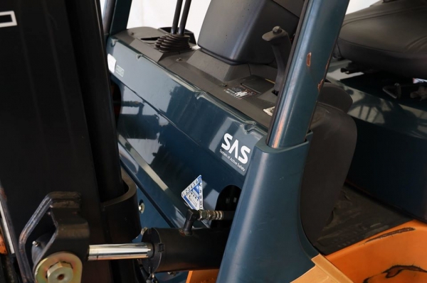 Toyota 7FGL15 ขนาดยก1.5 เสายกสูง3เมตร เครื่องยนต์เยนซิน ไม่เคยใช้งานในไทย