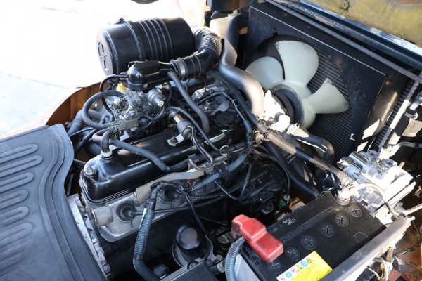 Toyota 7FG30 เกียร์ออโต้ ขนาดยก3ตัน แผงงาสไลด์ เสายกสูง3.5เมตร เครื่องยนต์เบนซิน+แก๊ซ สวย แห้ง เดิมจากญี่ปุ่น