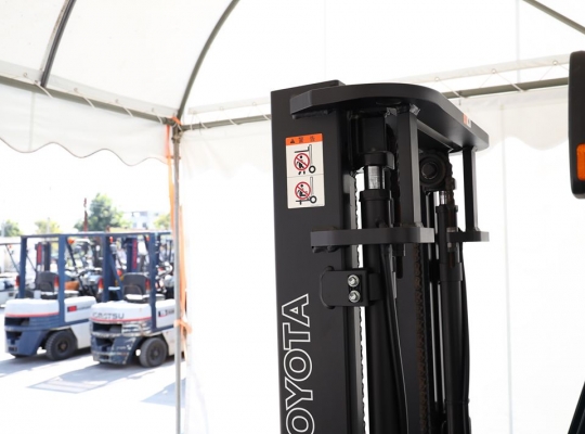 Toyota 7FD20 ขนาดยก2ตัน เสายกสูง3เมตร เครื่องยนต์ดีเซล สวย แห้ง เดิมจากญี่ปุ่น Toyota 7FD20 ขนาดยก2ตัน เสายกสูง3เมตร เครื่องยนต์ดีเซล สวย แห้ง เดิมจากญี่ปุ่น