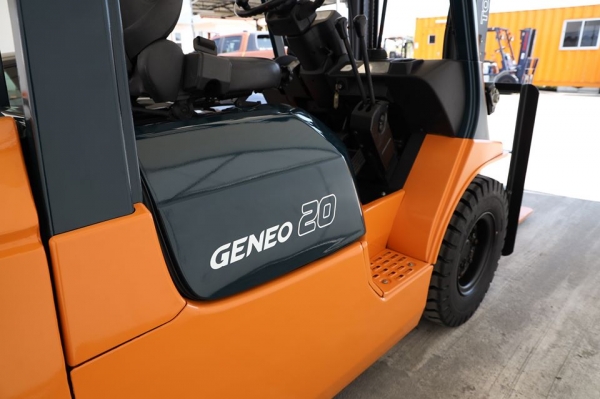 Toyota 7FD20 ขนาดยก2ตัน เสายกสูง3เมตร เครื่องยนต์ดีเซล สวย แห้ง เดิมจากญี่ปุ่น Toyota 7FD20 ขนาดยก2ตัน เสายกสูง3เมตร เครื่องยนต์ดีเซล สวย แห้ง เดิมจากญี่ปุ่น