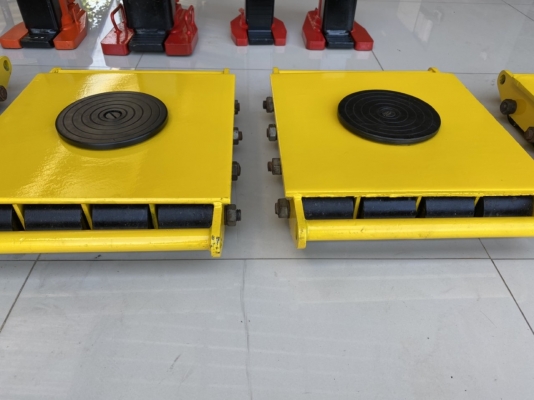 ขายด่วนแบ่งกันใช้ เต่าย้ายเครื่องจักร และแม่แรงขึ้นข้าง สภาพ90\%