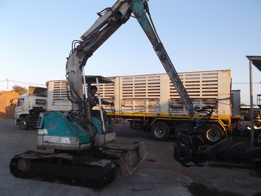 ขายรถคีบไม้ยูคา KOMATSU PC 50 UU - 1 พร้อมใช้ตัวคีบสร้างขึ้นใหม่โดยช่างผู้ชำนาญงาน