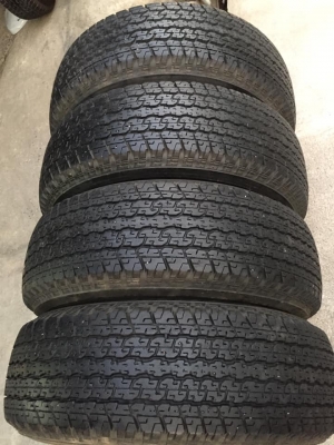 ขายยางบริสโตน.265/70/16ปี2014 ดอกยางยังสวย ไร้ตำหนิ โทร.0879050181.ส่งได้ครับ ขายยางบริสโตน.265/70/16ปี2014 ดอกยางยังสวย ไร้ตำหนิ โทร.0879050181.ส่งได้ครับ