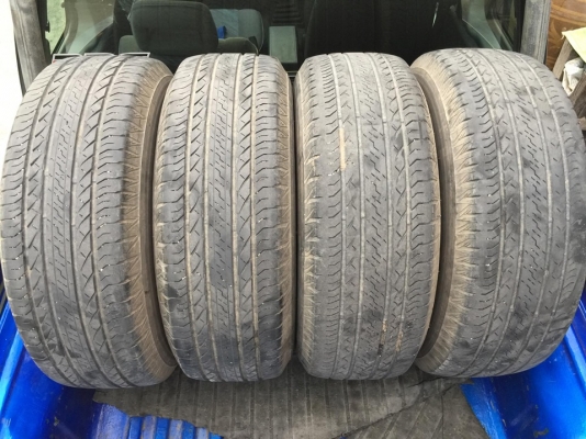 ขายยางบริสโตน Eco.265/70/16ปี2015 ดอกยางตามรูป สนใจโทร.0879050181.ส่งได้ทั่วไทย