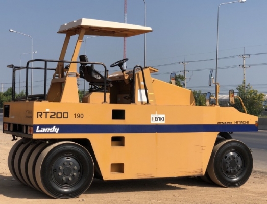 ขายรถบด 9 ล้อ HITACHI RT200 (3,XXX ชั่วโมง) นำเข้าเองจากญี่ปุ่น สภาพสวยพร้อมใช้ มีVDOการทำงานครับ