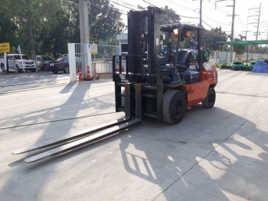 Toyota 02-7FGA50 ฟอร์คลิฟท์ 5 ตัน แก็ส งา 2.4เมตร โทร. 080-6565422 (หนิง)