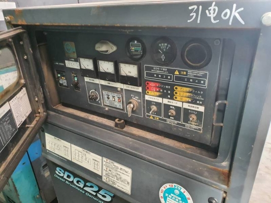 SDG25S - เครื่องปั่นไฟ Airman มือสอง ขนาด 20/25kva. Kubota Engine by OEK 098-5625920