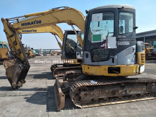 ขายรถขุด KOMATSU PC78US-6NO เครื่องยนต์KOMATSU-4D95L ,คอนโทรลน้ำมัน, ปั๊มนิ้ว, แทรคเหล็ก, มีลายเจาะ,ใบมีดดัน ,รถเดิมๆเก่านอก มีเอกสาร