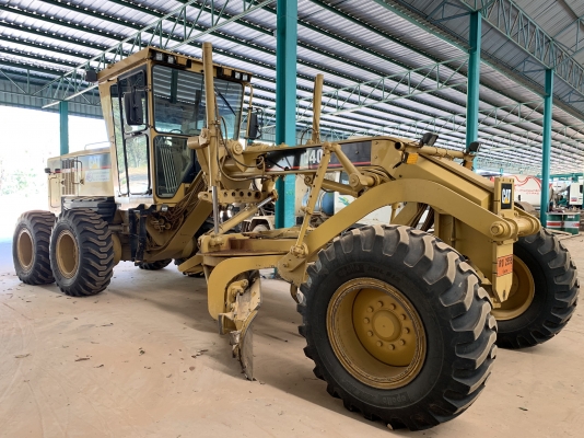 รถเกรด CAT 140H หนัก 14.7 ตัน เครื่อง 10.3 ลิตร 6สูบ 185แรงม้า ที่2000รอบ/นาที