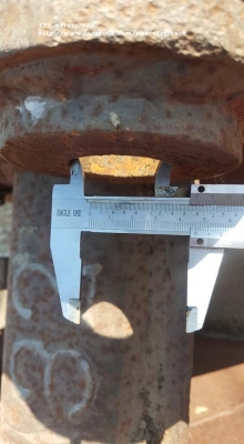 โปรจัดส่งฟรีทั่วไทย!!FROM JAPAN สินค้าเก่านอก BUCKET PC40 ,45 ,50 ,55 ,60 /สลัก45 มิล/3ฟัน /ปากแคบ /ปากกว้าง: 40 cm.