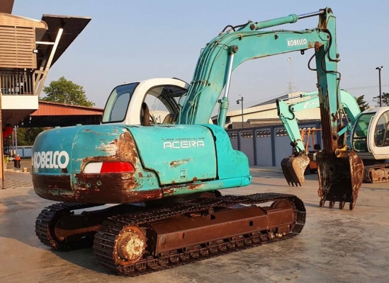 ขายด่วนราคาพิเศษ650,000บาทหกแสนห้าหมื่นบาทถ้วนรถแบคโฮKOBELCO-SK120MARK5มาร์ไฟร์รถนอกเพิ่งนำเข้ามาใหม่ยังไม่เคยใช้งานในเมืองไทยเลยบูมอาร์มสวยช่วงล่างเต็มเอวเเน่นเครื่องดีปั้มดีไฟฟ้าครบซีเรียสสูงเร็วเเรงไม่โหลดรถสถาพเดิมๆดีเดินลายหัวกะแทกมาแล้วพร้อมใช้เอกสา