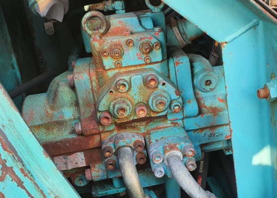 ขายด่วนราคาพิเศษ650,000บาทหกแสนห้าหมื่นบาทถ้วนรถแบคโฮKOBELCO-SK120MARK5มาร์ไฟร์รถนอกเพิ่งนำเข้ามาใหม่ยังไม่เคยใช้งานในเมืองไทยเลยบูมอาร์มสวยช่วงล่างเต็มเอวเเน่นเครื่องดีปั้มดีไฟฟ้าครบซีเรียสสูงเร็วเเรงไม่โหลดรถสถาพเดิมๆดีเดินลายหัวกะแทกมาแล้วพร้อมใช้เอกสา