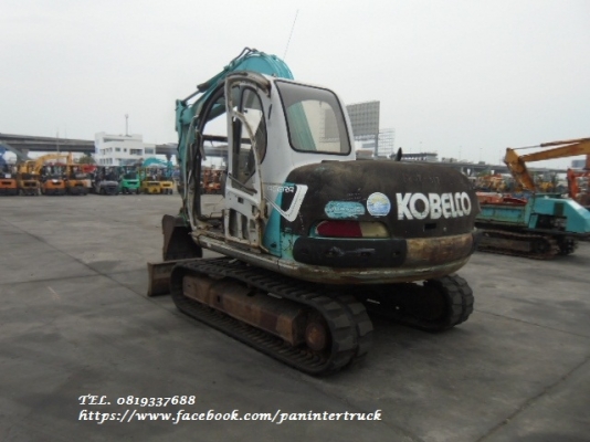 BIG SALE !!FROM JAPAN รถขุด KOBELCO SK60-2 (มาร์คไฟท์) คอนโทรลน้ำมัน ,ปั๊มนิ้ว, ใบมีดดัน ,มีเก๋ง , มีเอกสารแจ้งจำหน่าย