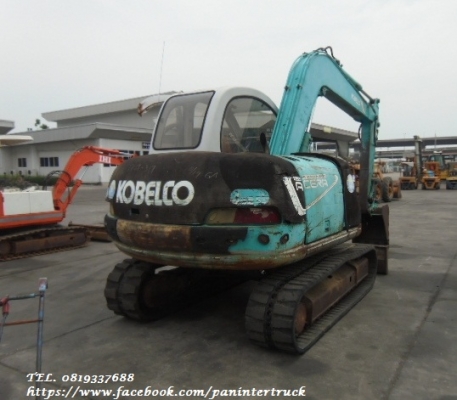 BIG SALE !!FROM JAPAN รถขุด KOBELCO SK60-2 (มาร์คไฟท์) คอนโทรลน้ำมัน ,ปั๊มนิ้ว, ใบมีดดัน ,มีเก๋ง , มีเอกสารแจ้งจำหน่าย