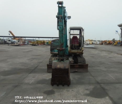 BIG SALE !!FROM JAPAN รถขุด KOBELCO SK60-2 (มาร์คไฟท์) คอนโทรลน้ำมัน ,ปั๊มนิ้ว, ใบมีดดัน ,มีเก๋ง , มีเอกสารแจ้งจำหน่าย