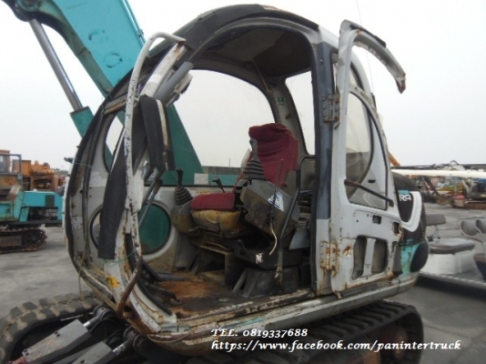 BIG SALE !!FROM JAPAN รถขุด KOBELCO SK60-2 (มาร์คไฟท์) คอนโทรลน้ำมัน ,ปั๊มนิ้ว, ใบมีดดัน ,มีเก๋ง , มีเอกสารแจ้งจำหน่าย