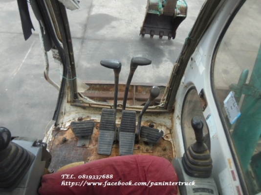 BIG SALE !!FROM JAPAN รถขุด KOBELCO SK60-2 (มาร์คไฟท์) คอนโทรลน้ำมัน ,ปั๊มนิ้ว, ใบมีดดัน ,มีเก๋ง , มีเอกสารแจ้งจำหน่าย