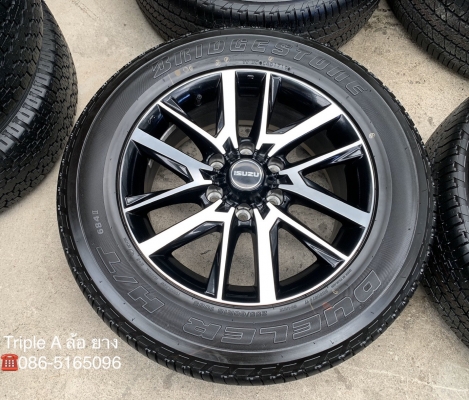 แม็กป้ายแดง ISUZU D-max Hi-lander STEALTH รุ่นพิเศษ ขอบ 18 พร้อมยาง 255-60-18 Bridgestone ปี 16 สวยๆ แม็กป้ายแดง ISUZU D-max Hi-lander STEALTH รุ่นพิเศษ ขอบ 18 พร้อมยาง 255-60-18 Bridgestone ปี 16 สวยๆ