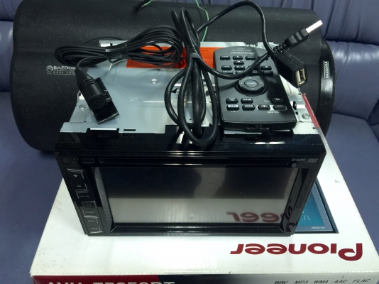 ขายวิทยุ PIONEER รุ่น AVH-295BT จอ 6.2&quot; สวยมากๆ