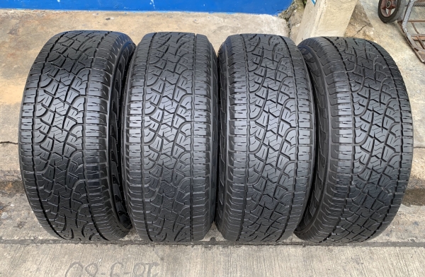 ล้อแม็ก 6รู139 METHOO ขอบ 16 พร้อมยาง 265-70-16 Pirelli ปี 17 ล้อสวย ดอกยางหนา