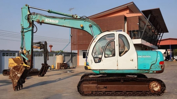 ขายด่วนราคาพิเศษ650,000บาทหกแสนห้าหมื่นบาทถ้วนรถแบคโฮKOBELCO-SK120MARK5มาร์ไฟร์รถนอกเพิ่งนำเข้ามาใหม่ยังไม่เคยใช้งานในเมืองไทยเลย