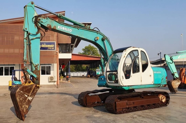 ขายด่วนราคาพิเศษ650,000บาทหกแสนห้าหมื่นบาทถ้วนรถแบคโฮKOBELCO-SK120MARK5มาร์ไฟร์รถนอกเพิ่งนำเข้ามาใหม่ยังไม่เคยใช้งานในเมืองไทยเลย